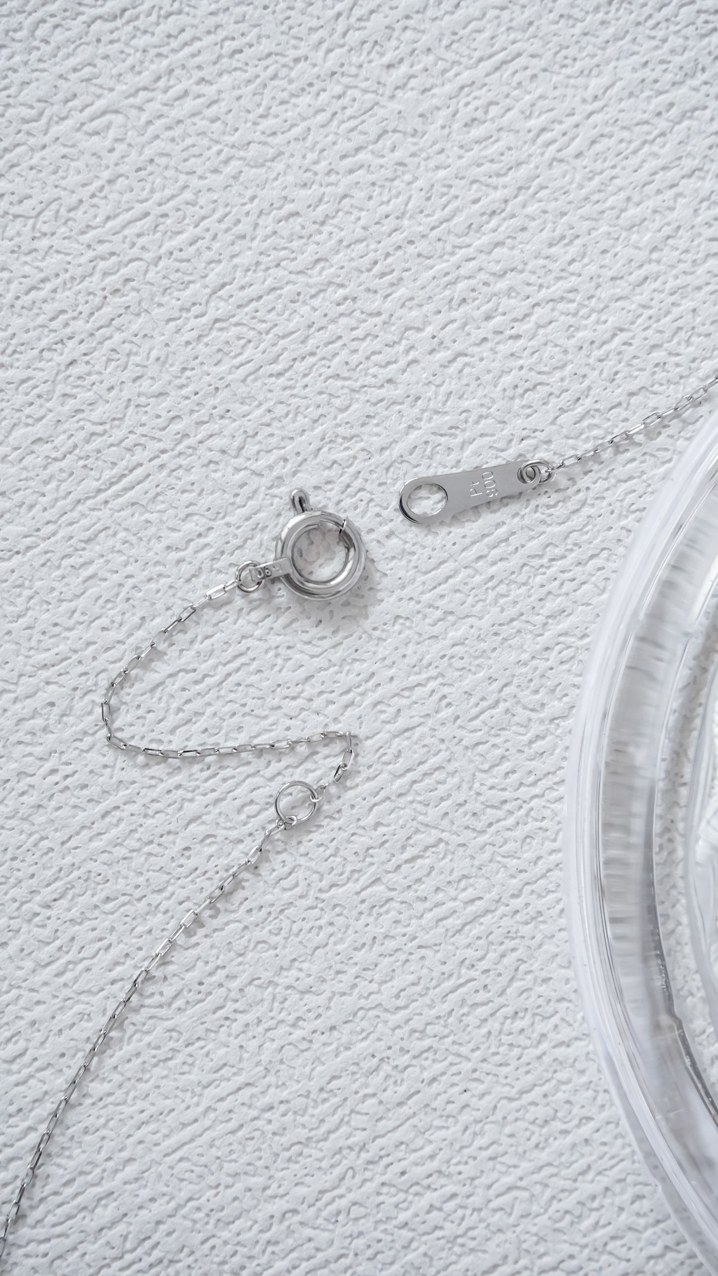 Platinum Pavé Diamond Heart Necklace